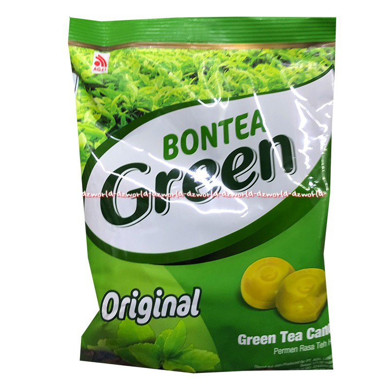 Bontea Green 50pcs Lemon Green Tea Candy With Lemon Splash Apple Permen Rasa Teh Hijau Apel Jeruk