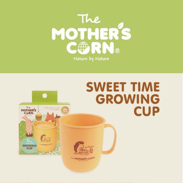 MOTHER’S CORN / Mothers Corn / Motherscorn Sweet Time Growing Cup (Gelas Cangkir Minum Anak Bayi)