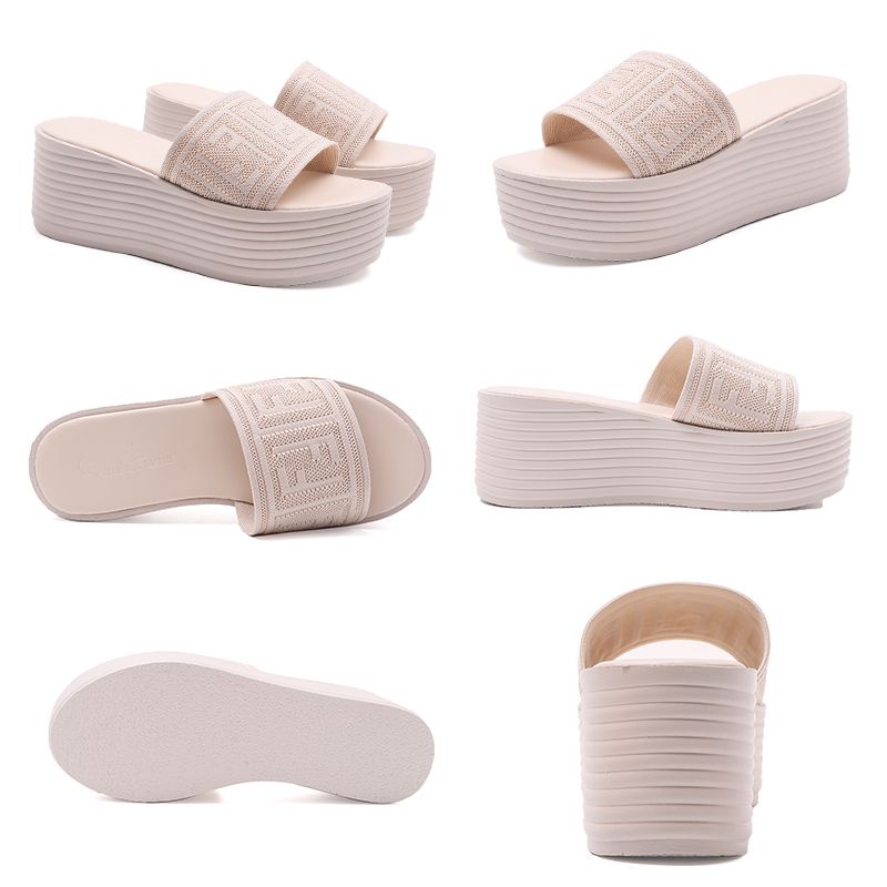 ANELA LYNE SANDAL SLOP WEDGES SADIYA ANE1015 ORIGINAL