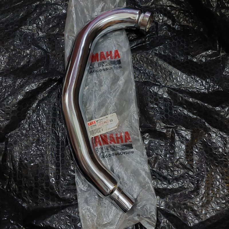 Leher knalpot scorpio crome original yamaha 5bp e4611 10