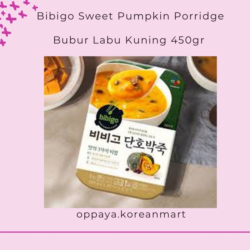 

BIBIGO SWEET PUMPKIN PORRIDGE - BUBUR LABU KUNING 450GR