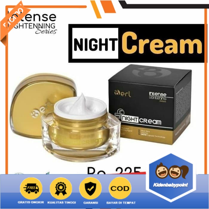 B ERL NIGHT CREAM ORIGINAL 100% #NC