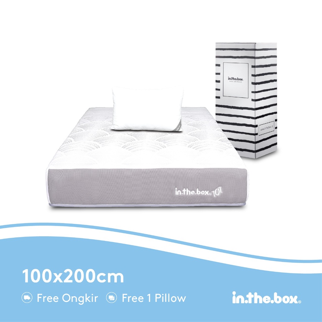 Kasur Spring Bed In The Box 101 Uk 100x200 Matras Inthebox