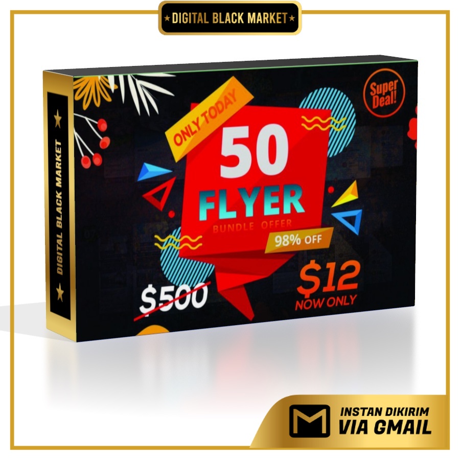 50 Business Flyer Bundle - Photoshop