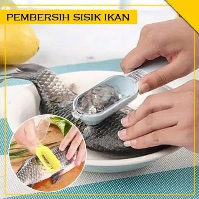 Alat Pisau Pembersih Sisik Ikan/ Pengupas/ Fish Scale Kuat dan Kokoh