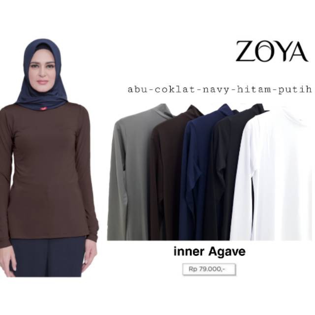Baju Manset | Baju Inner Wanita | Manset Adem Wanita | Inner Agave Zoya