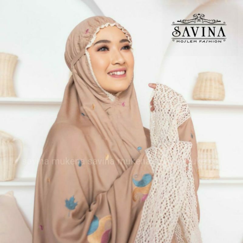 Mukena  Bordir Starla Rayon Premium