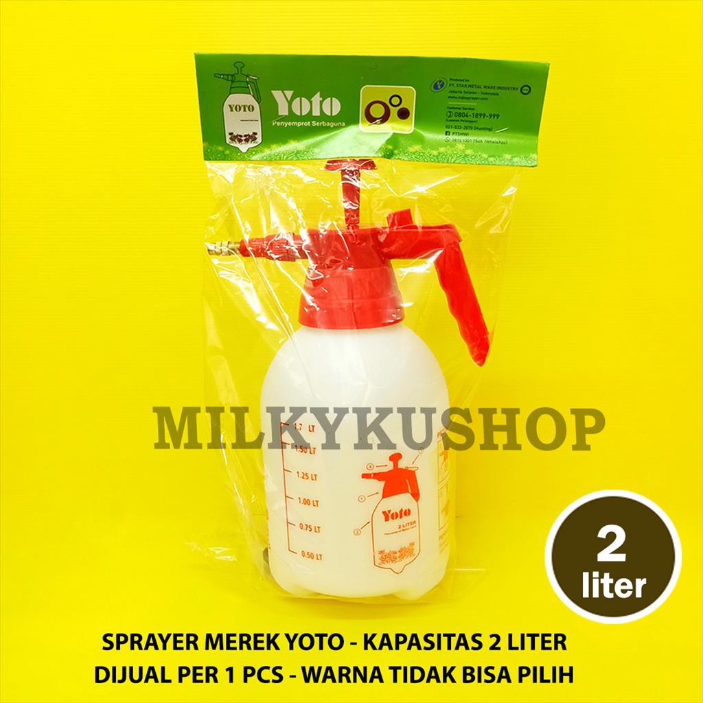 SPRAYER YOTO 2 LITER ALAT  SEMPROT MANUAL