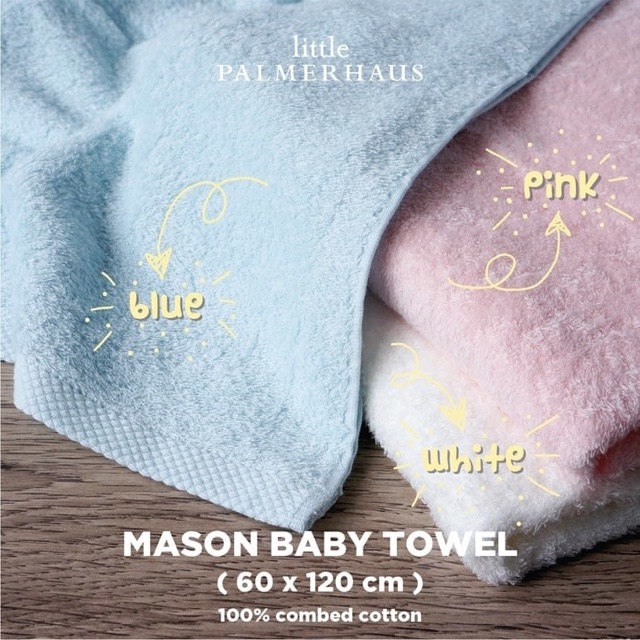 mason baby towel