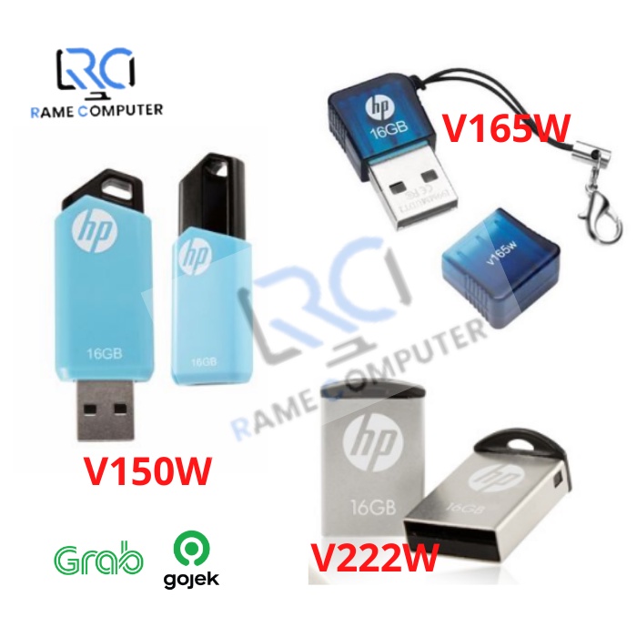 FLASHDISK HP 16GB v222w / v165w / v150w USB 2.0 UFD ORIGINAL