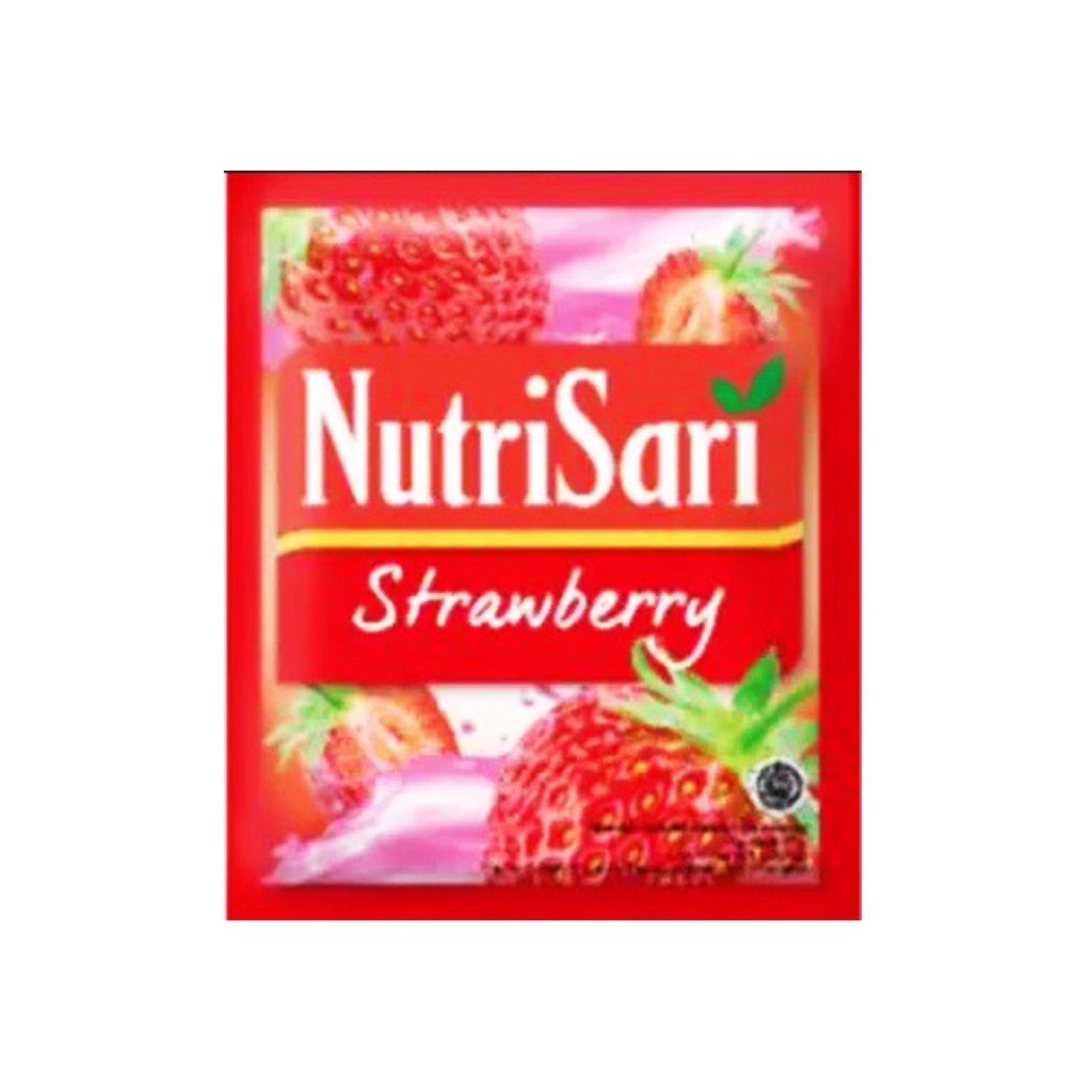 

Nutrisari Rasa Buah Strawberry | Sachet