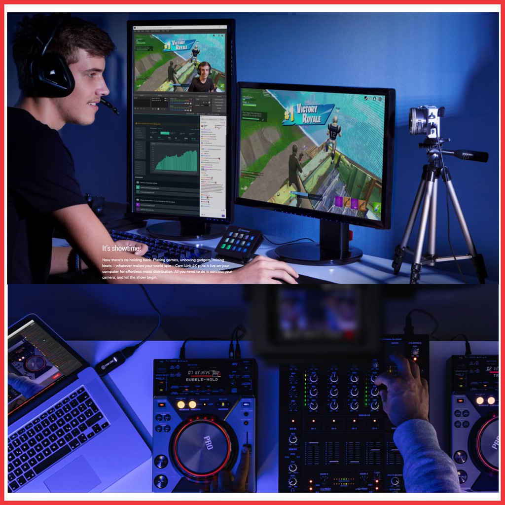 Elgato Cam Link 4k Camlink 4k Hdmi Capture Record Camera Resmi 2 Thn Shopee Indonesia