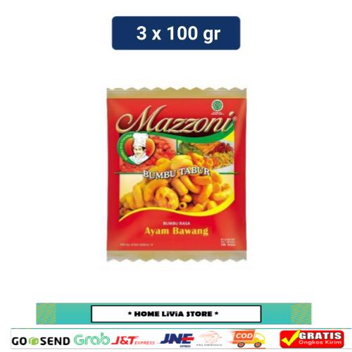 

Mazzoni Bumbu Tabur Ayam Bawang 3 x 100 gr