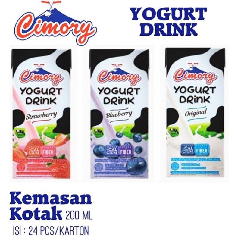 

gosend surabaya cimory uht yoghurt drink 200ml