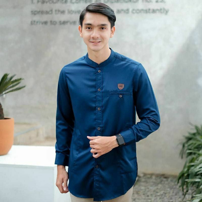 Baju Koko Kurta Dewasa Lengan Panjang Bahan Toyobo Tebal Dan Adem M L XL XXL