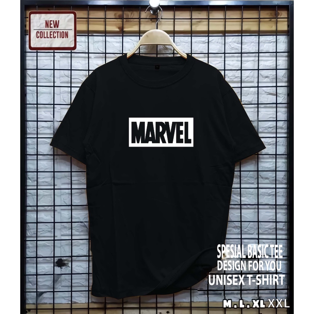 AS / kaos distro motif marvel / baju pria / kaos pria / baju wanita / kaos wanita / pakaian murah / pakaian pria / atasan / polos