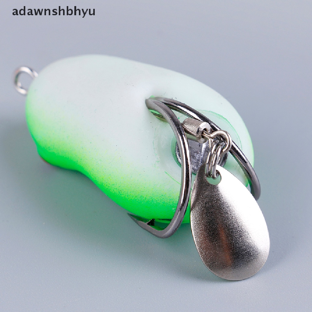 Adawnshbhyu 1PC Soft Frog Fishing Lure Kait Ganda water Ray Frog Umpan Lembut Buatan