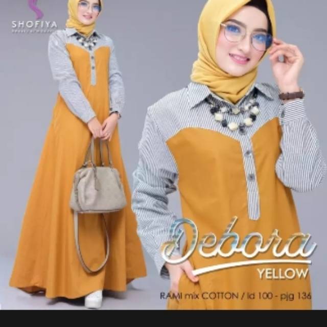 gamis dewasa debora