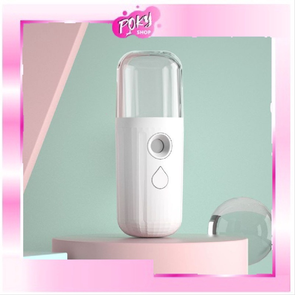 POKY - Nano Spray Portable K56 USB Face Mist / Spray Wajah / Sprayer Pelembab Wajah / Mini Facial Humidifier