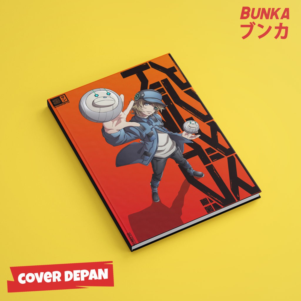 

Notebook Anime Akudama Drive Hacker Hardcover A5 Buku Tulis Catatan Notes Agenda Planner Jurnal