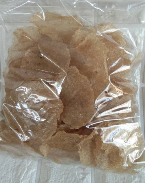 Krupuk beras rasa terasi