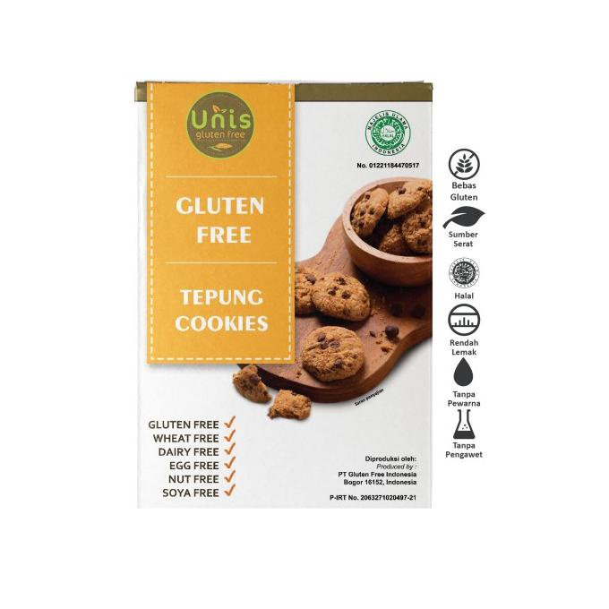 

vikriyansatyaveta5694 Unis Gluten Free, Tepung Cookies Kue Kering Bebas Gluten (500 gram) TERLARIS TERPERCAYA ORIGINAL