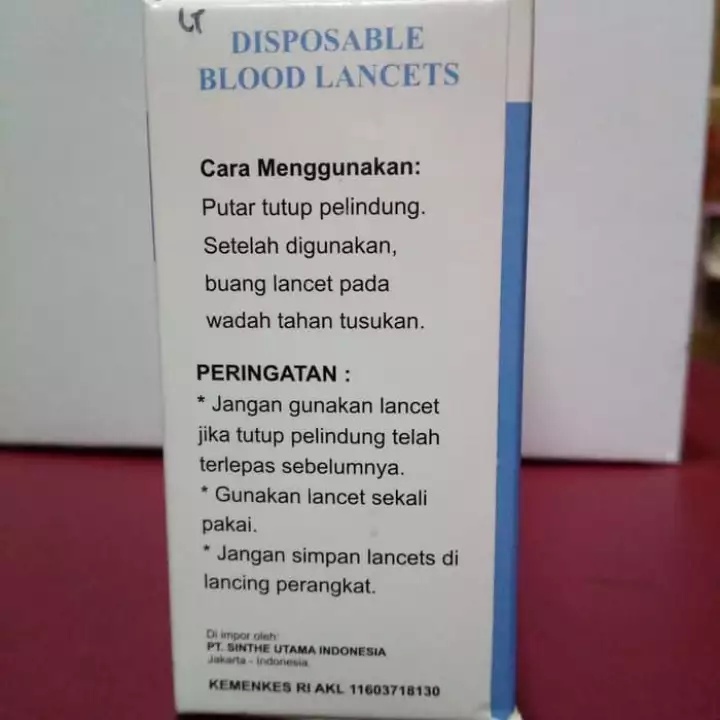 Jarum Bekam Halus Magicstar 21G isi 100pcs - Blood lancet