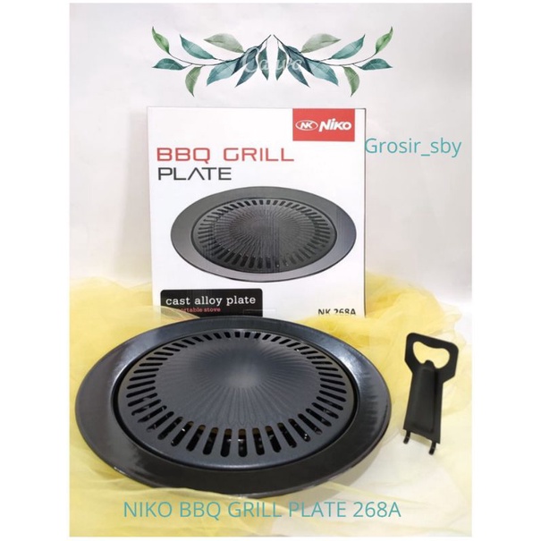 NIKO BBQ GRILL PLATE 268A/ALAT PEMANGGANG SERBAGUNA NIKO