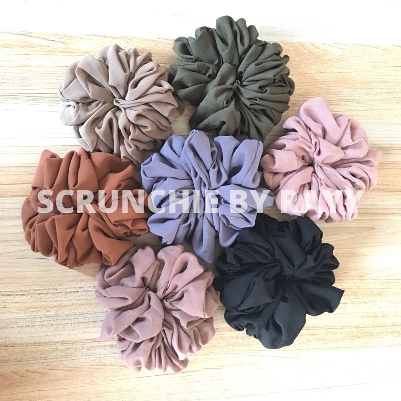 SCRUNCHIE PREMIUM JUMBO by RAYY SCARF