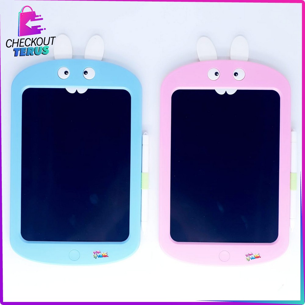 CT M36 Mainan LCD Menulis Menggambar Ukuran 8.5 inch Mainan Edukasi Papan Tulis Karakter Anak Writing Drawing Tablet Board Kids