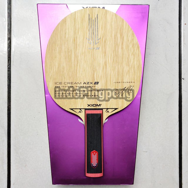 -ST- Xiom Ice Cream AZXi - Arylate Zephylium Carbon Blade Kayu ALC ZLC OFF+