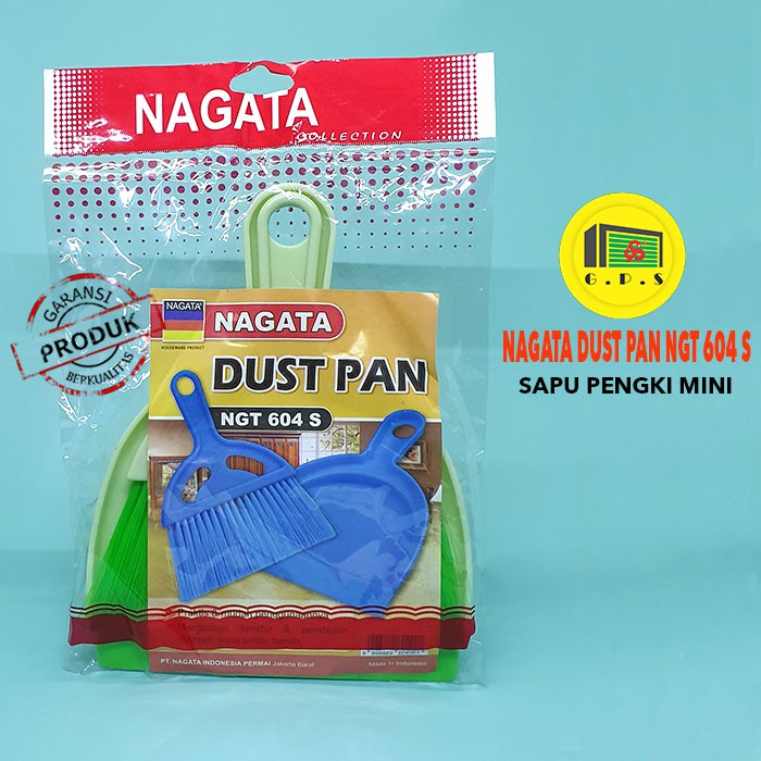 Sapu kecil Nagata 604 S/Dust Pan Nagata 604 S/pengki kecil + sapu