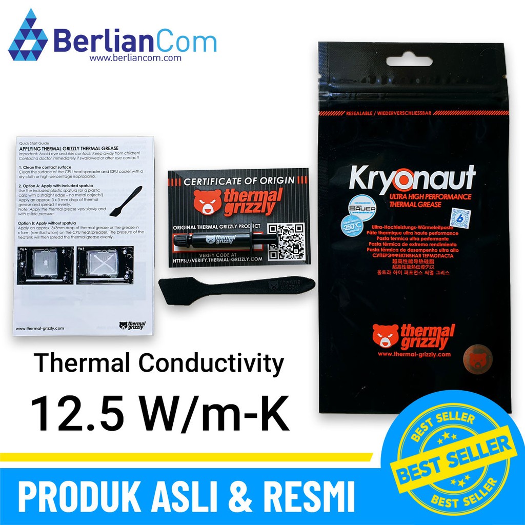 Foto Thermal Grizzly Kryonaut Thermal Paste 1 Gram