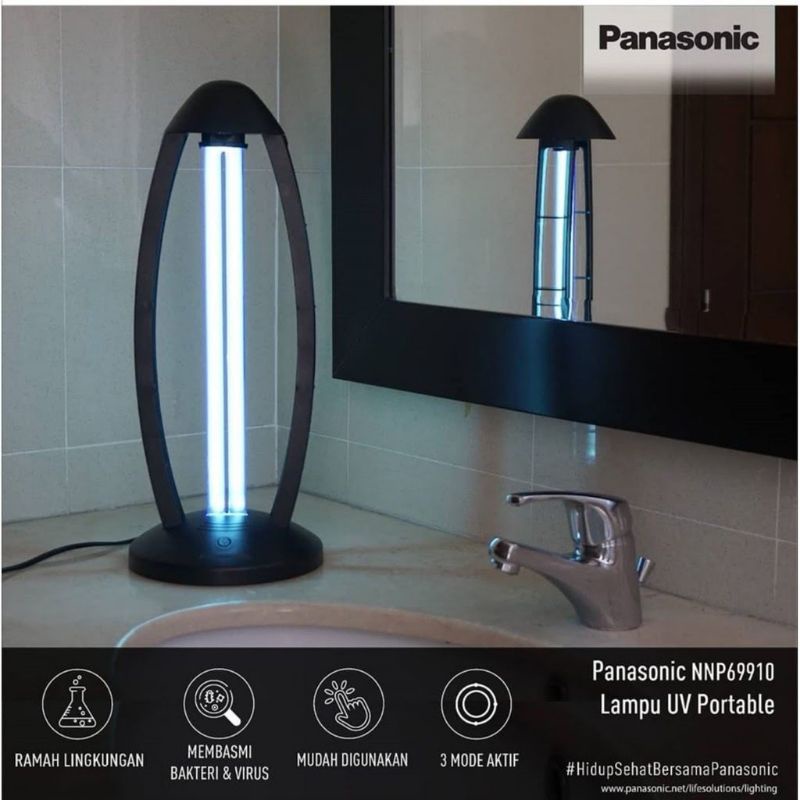 Panasonic Lampu Ultraviolet 34W NNP69910 + remote control wireless