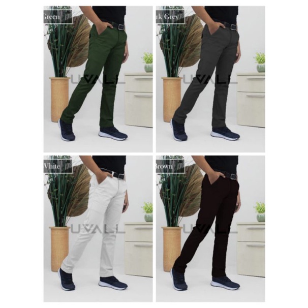 Celana panjang pria/celana Chino Chino celana panjang pria Chino original uvval