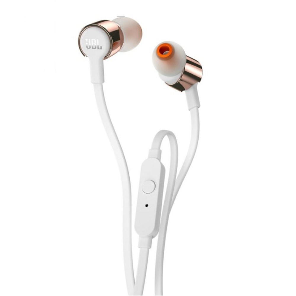 JBL In Ear Headphone T210   Rose Gold  Limited