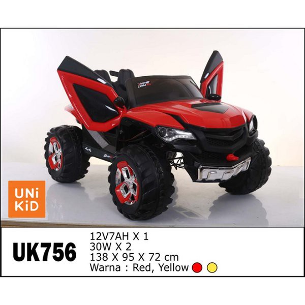 Mainan Anak Mobil Aki Jeep Buggy Unikid UK 756 2 Seat