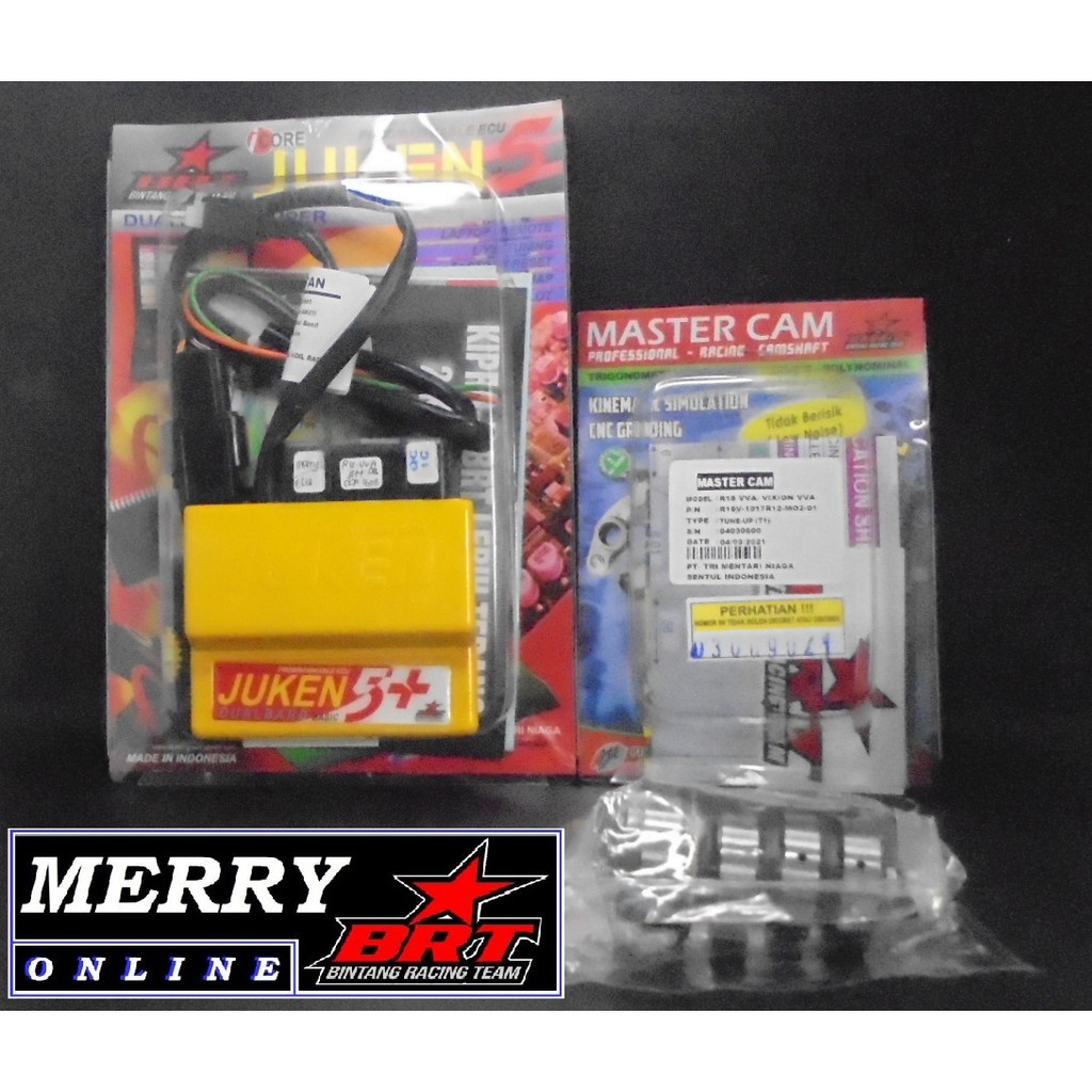 Promo ECU Juken 5 Plus Plus Dualband dan Master Cam BRT R15 V3 Vixion VVA