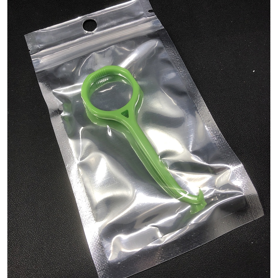 Alat pembuka Aligner Retainer Rata hijau 2 Pcs (Bersih dan Mudah) Remover gigi kawat opener