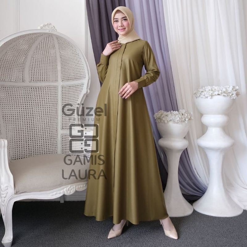 GAMIS LAURA/GAMIS POLOS/GAMIS CANTIK