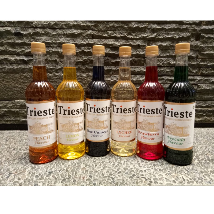 

SIRUP- TRIESTE SYRUP / SIRUP RASA PEACH - PEACH -SIRUP.