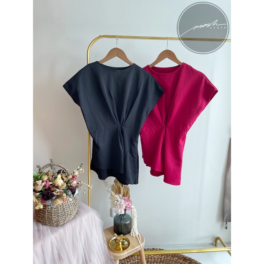 ASYMETRIC TOP BAJU PESTA BAJU PESTA IMPORT BAJU PESTA PREMIUM PO BANGKOK PO KOREA PO BKK MOSHCLOTH M