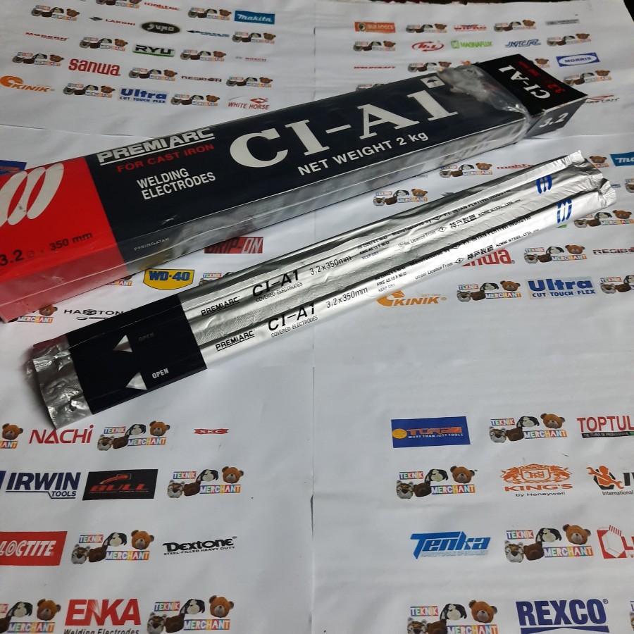 Jual Kawat Las KOBESTEEL CIA-1 Cast Iron & Cor Ancuran Ukuran 3.2mm CI ...