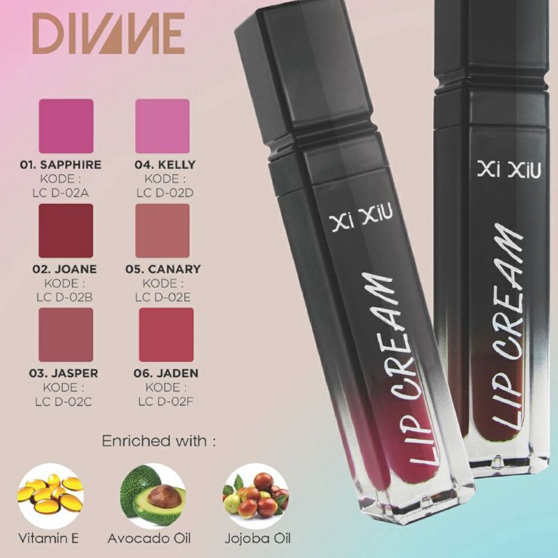 Xi XiU - Divine Lip Cream Light Pigmented Matte