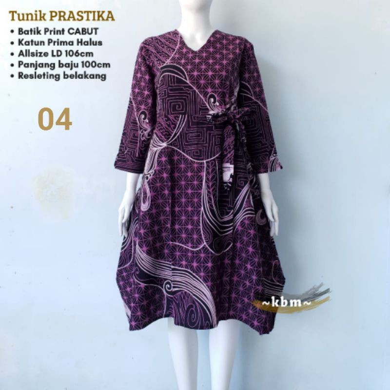 Tunik prastika katun cabut