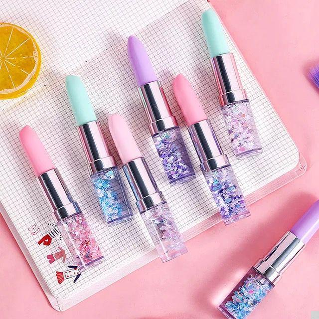 Lb7 Refill Pen Gel 12 / 24 / 36 / 48 Warna Glitter untuk