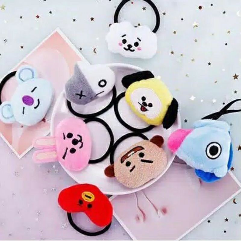 Ikat Rambut BT21 Lucu - BTS KPOP BT21