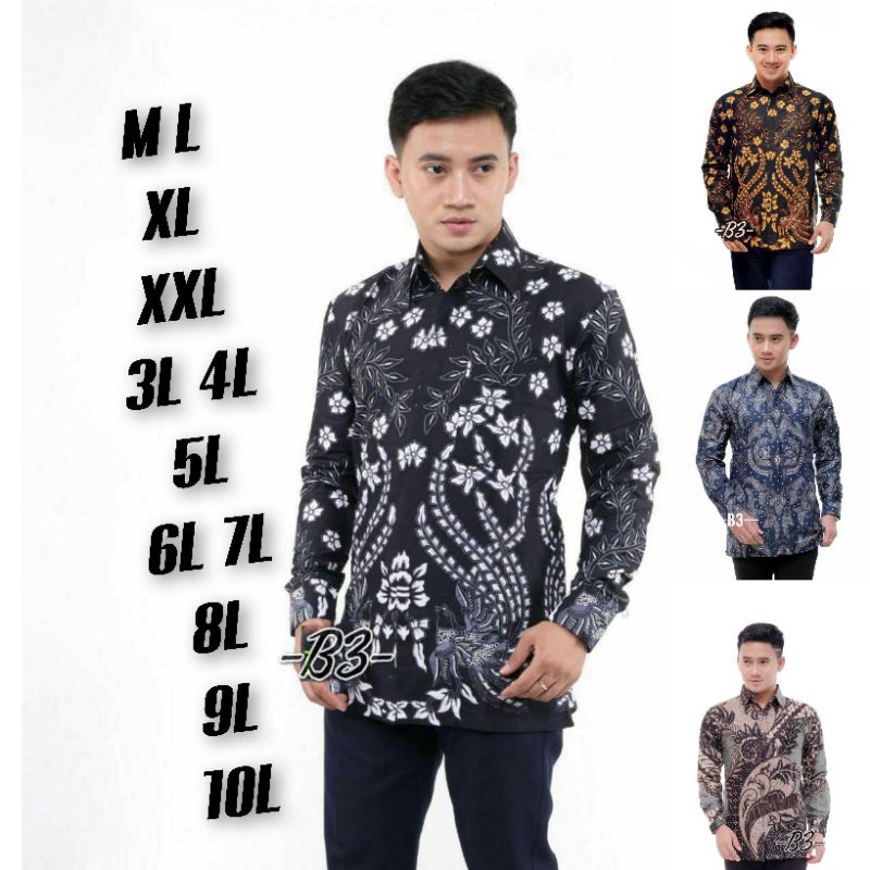 kemeja batik JUMBO/  batik new product / kemeja NA dhif_COLLECTION batik jumbo