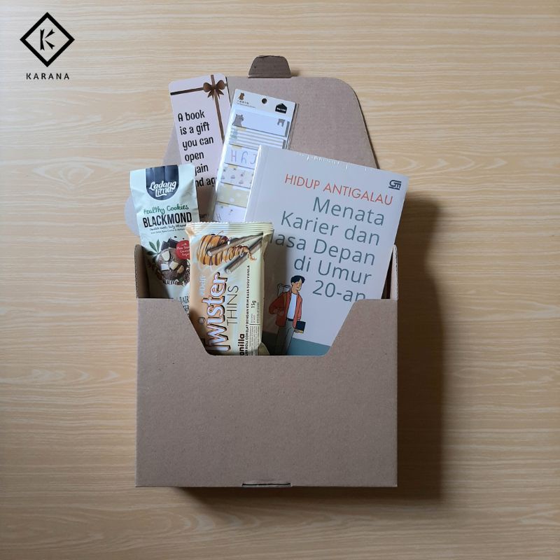 

Mini Book Hampers M3 - kado wisuda/kado ulang tahun