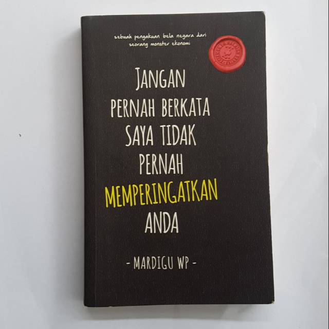 BUKU KARYA MARDIGU WOWIEK (BEKAS)